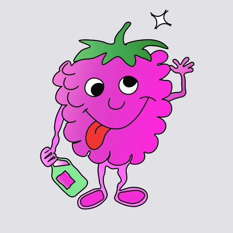 Drunk raspberry