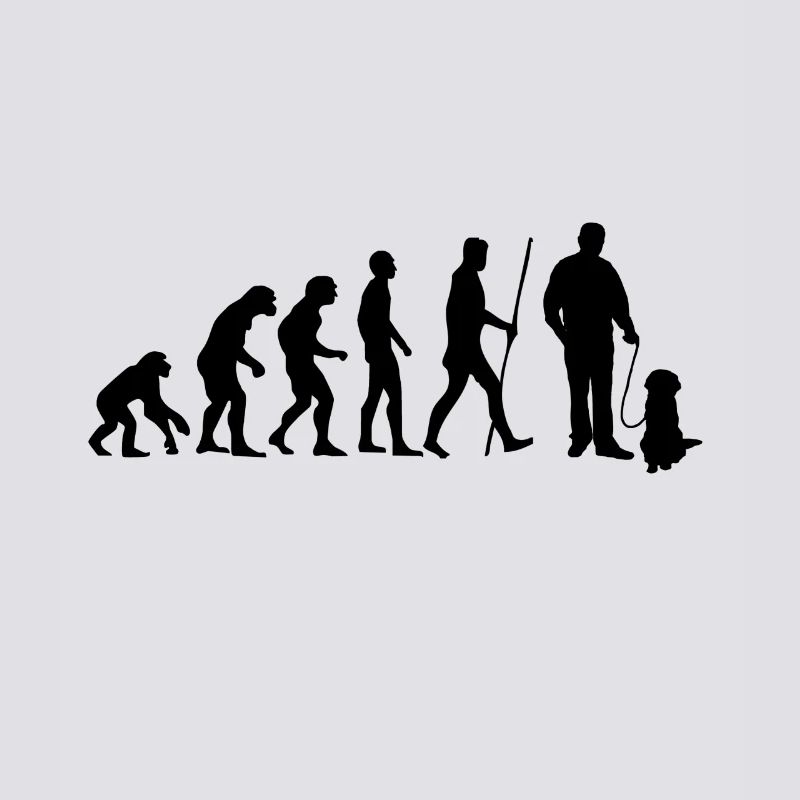 Evolution propriétaire avec le chien comme un cadeau