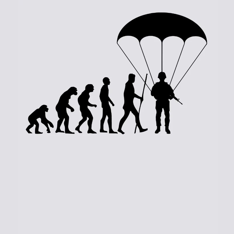 Evolution Fallschirmjäger Fallschirmspringer
