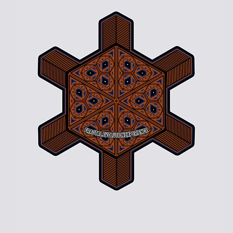 Fractal Evolution Mandala Goa Psy Rave Festival