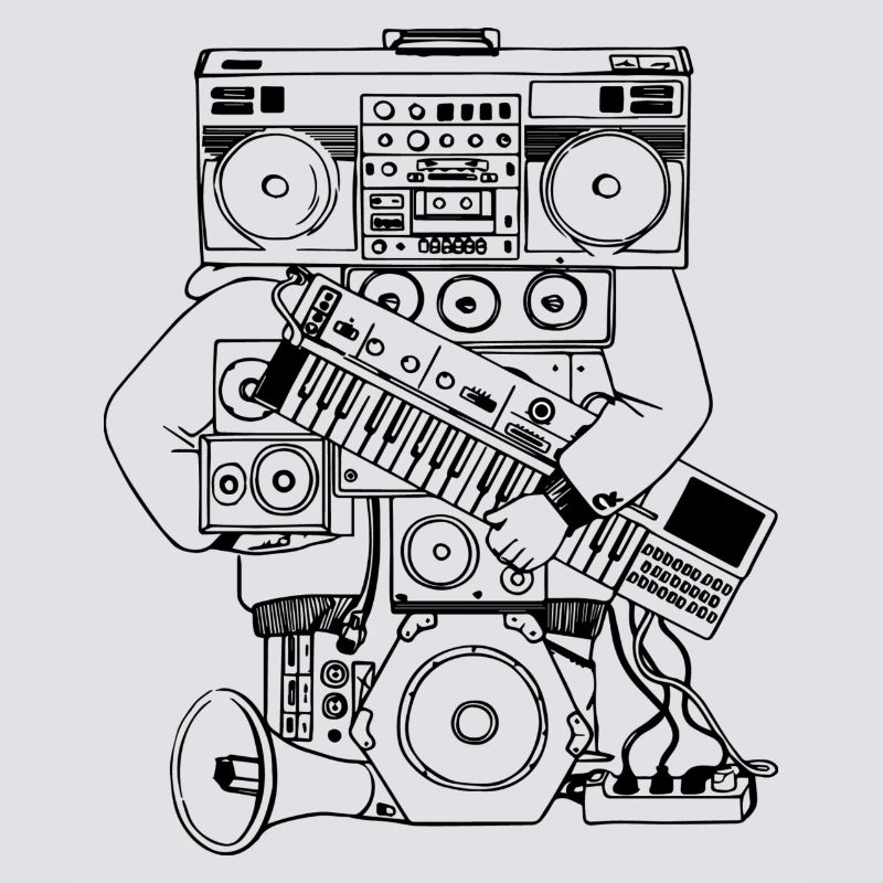 Electro man sound system