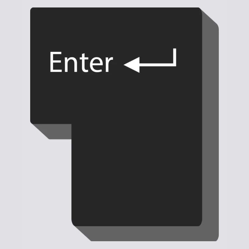 Enter Knopf Computer Geschenkidee