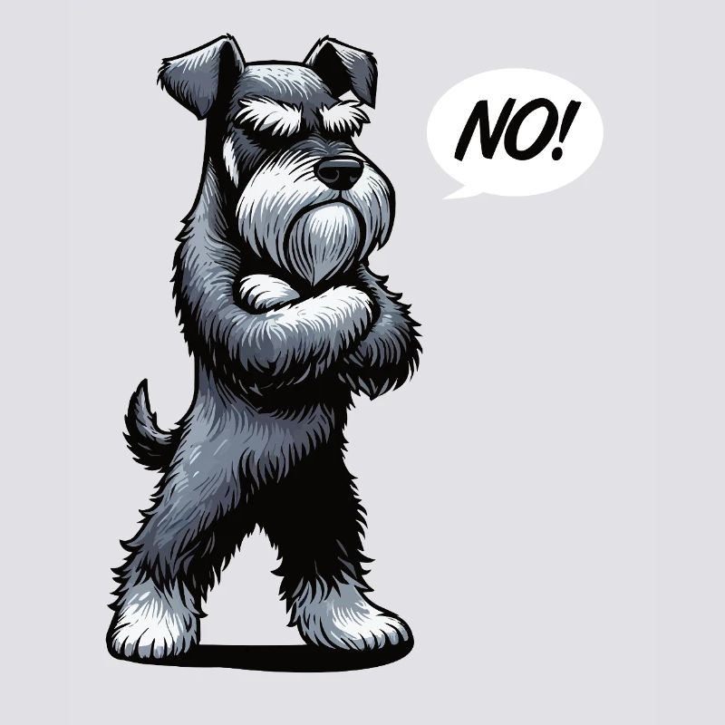 Pas de Schnauzer Schnauzer géant Propriétaire de Schnauzer
