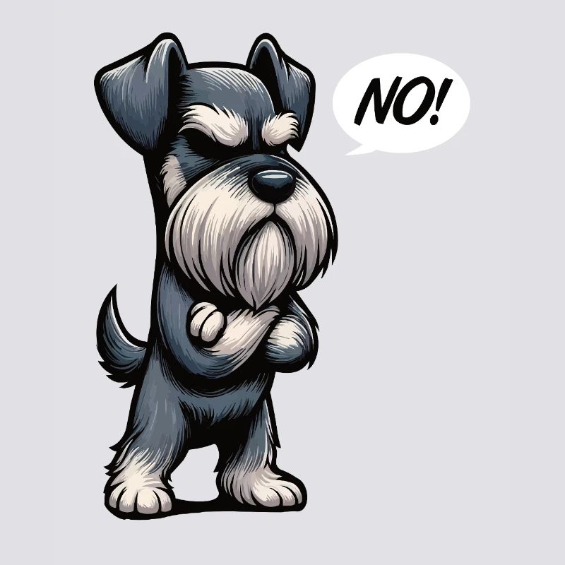 Pas de Schnauzer Schnauzer géant Propriétaire de Schnauzer