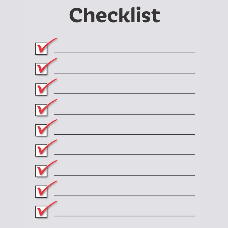 Checklist