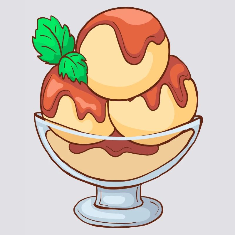 Eis Speiseeis Eiskrem Eiscreme Kugeleis Eisbecher