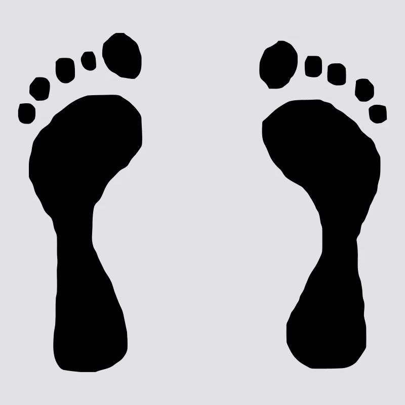 *footprints*