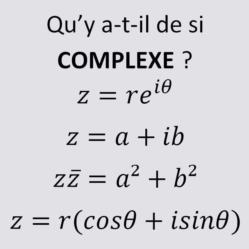 Nombres complexes