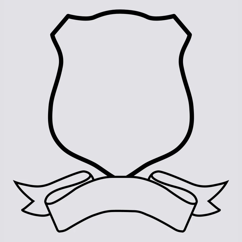 Badge and scroll