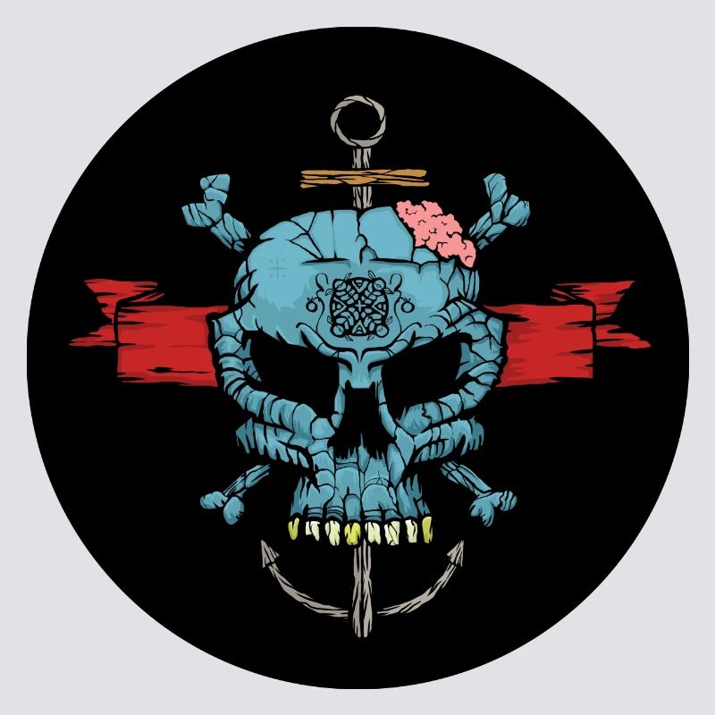Blue Skull