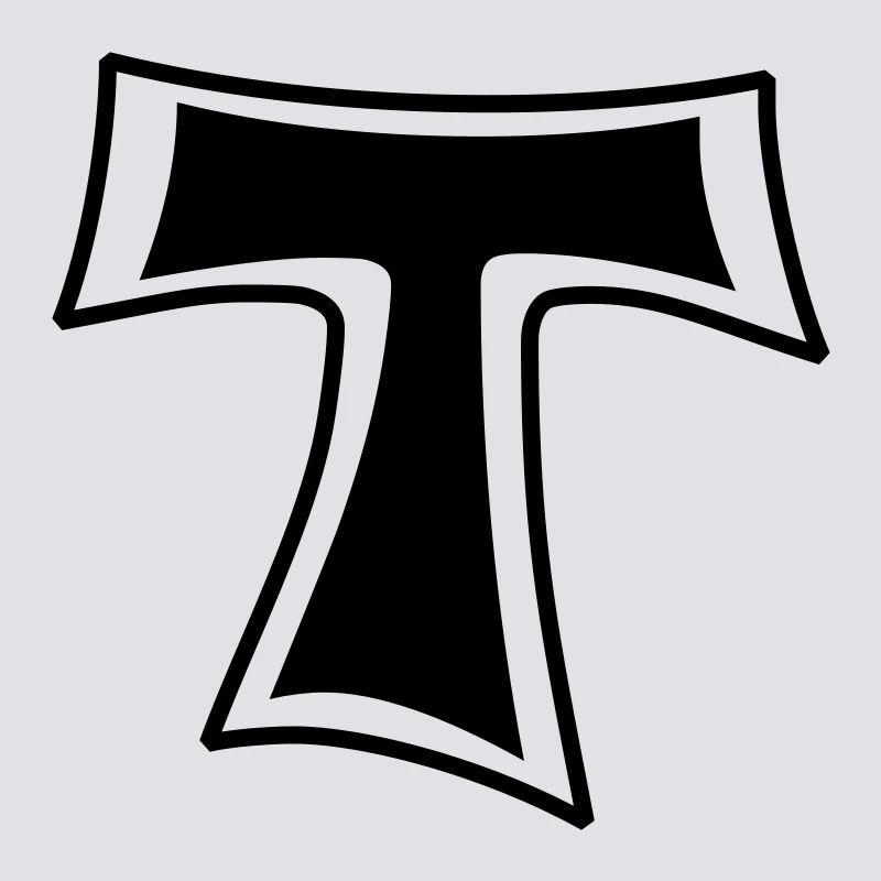 Tau Symbol einfarbig