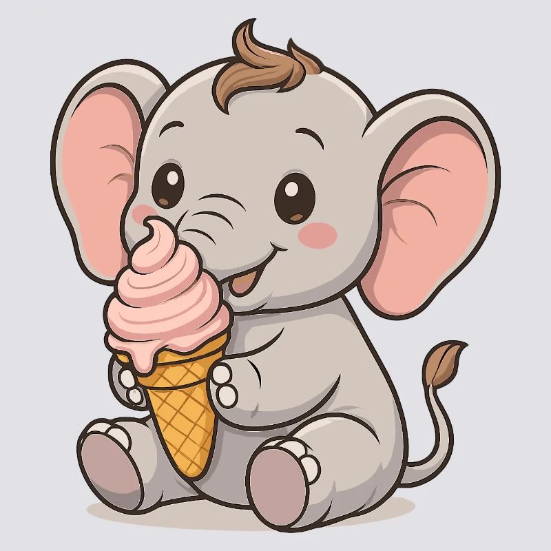 Eiszeit mit Elefant