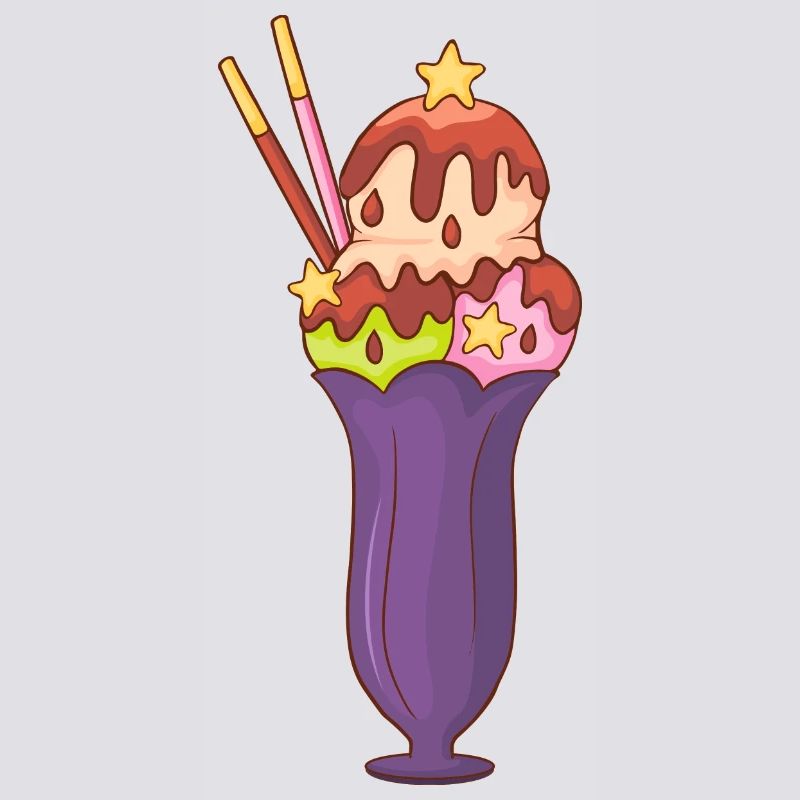 Eis Speiseeis Eiskrem Eiscreme Kugeleis Eisbecher