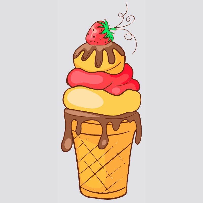 Crème glacée, crème glacée, crème glacée, crème glacée, boule, crème glacée, sundae