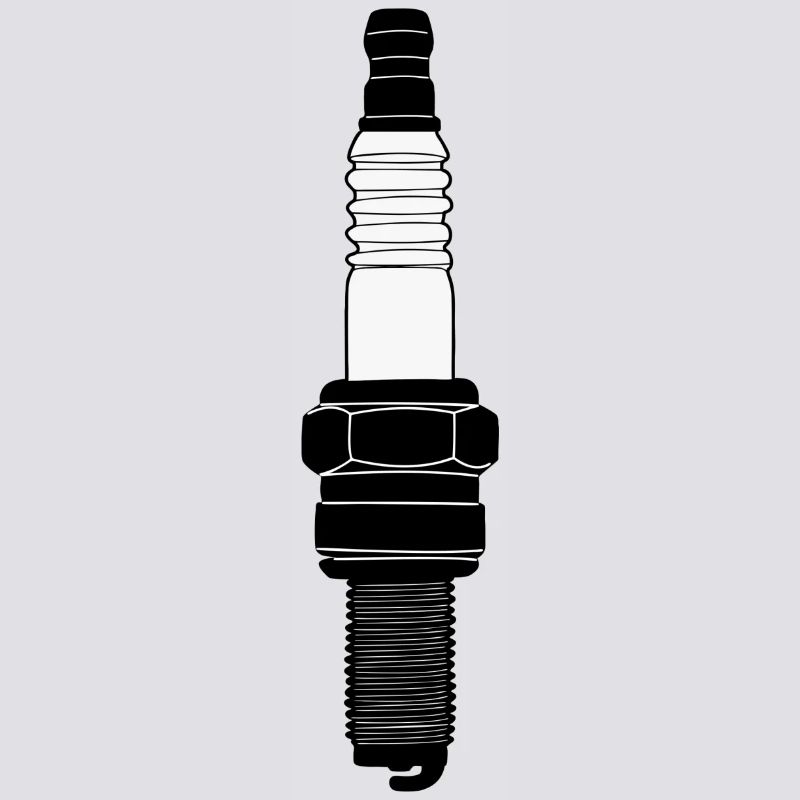 Spark plug filled