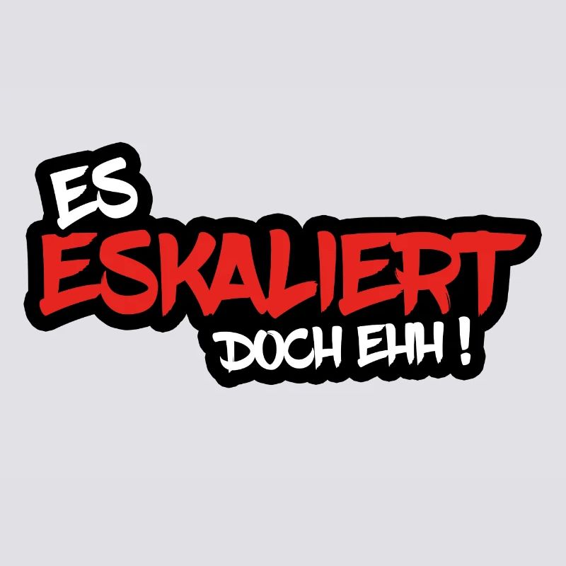 ES ESKALIERT DOCH EHH !