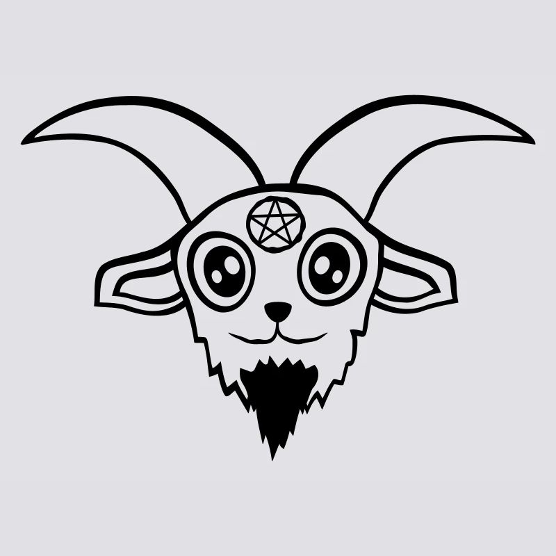 Pentagram Devil Goat