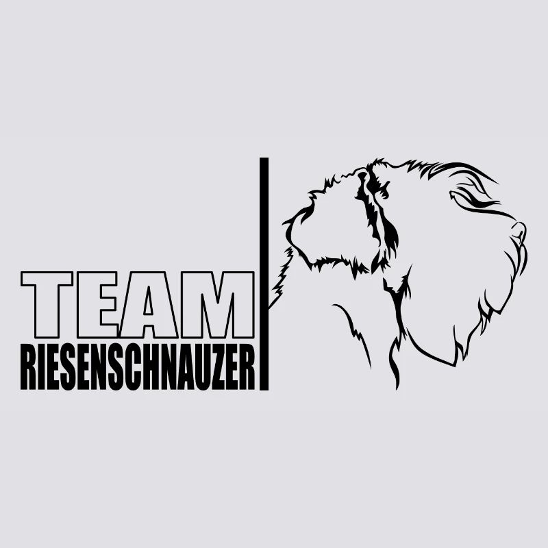 TEAM Schnauzer géant Chien Chien Wilsigns