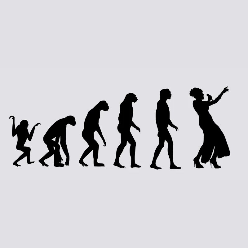 chanteur d'évolution