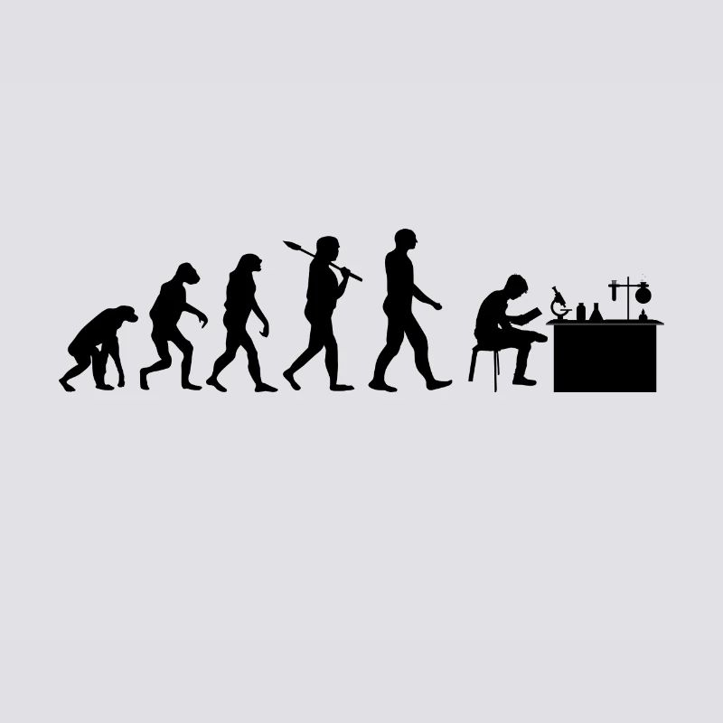 Chemist evolution chemistry gift