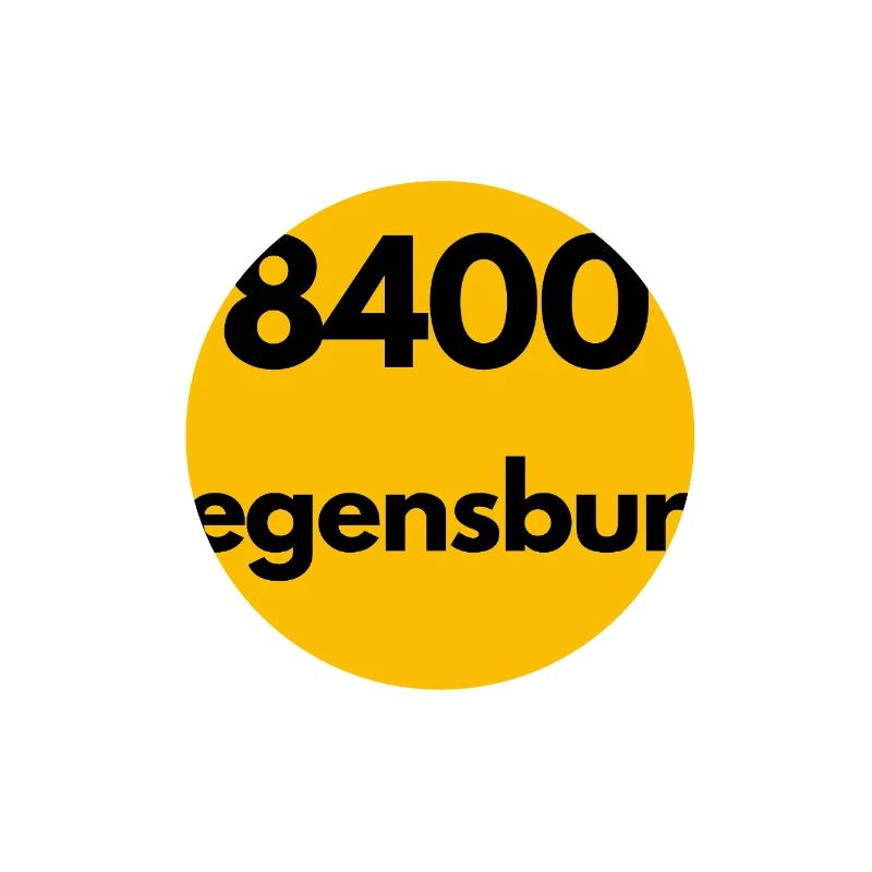 OLD POSTCODE ZIP CODE RETRO 8400 REGENSBURG