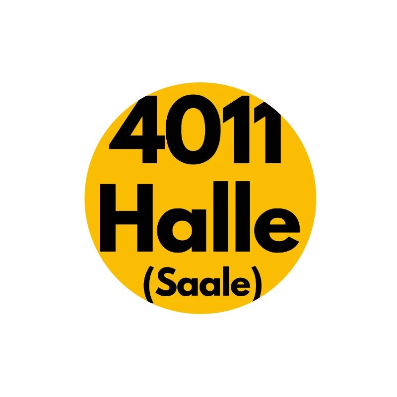 OLD POSTCODE POSTCODE RETRO 4011 HALLE (SAAALE)