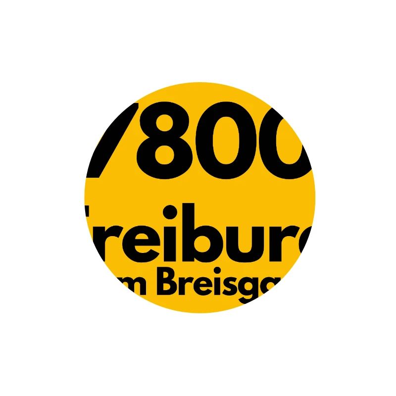 OLD POSTCODE POSTCODE RETRO 7800 FREIBURG BREISGAU