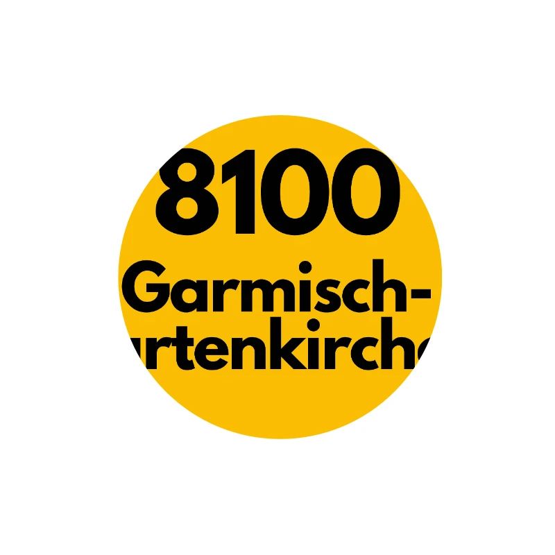 ANCIEN CODE POSTAL 8100 GARMISCH-PARTENKIRCHEN