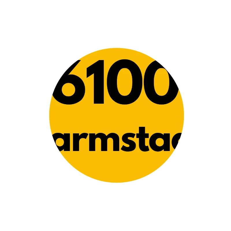 ANCIEN CODE POSTAL RETRO 6100 DARMSTADT HESSEN