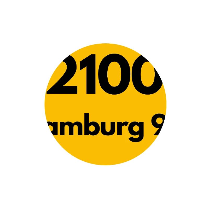 OLD POSTCODE POSTCODE RETRO 2100 HAMBURG 90 ALSTER