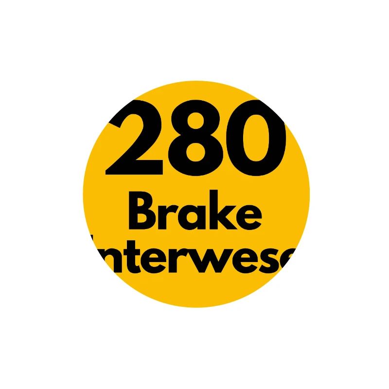 OLD POSTCODE ZIP CODE RETRO 2880 BRAKE UNTERWESER!