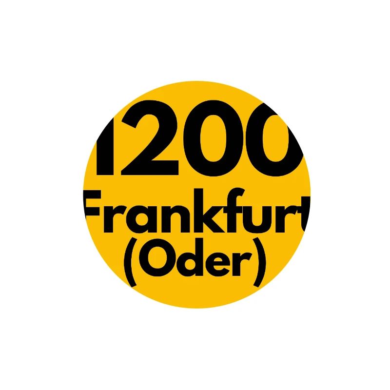 ALTE POSTLEITZAHL PLZ RETRO 1200 FRANKFURT ODER