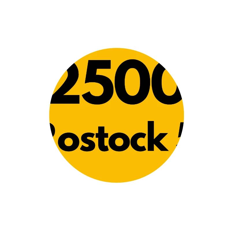 OLD POSTCODE POSTCODE RETRO 2500 ROSTOCK 5 HEIMAT
