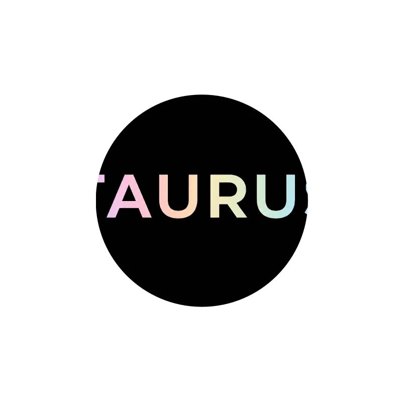 Taurus Gradient Typography