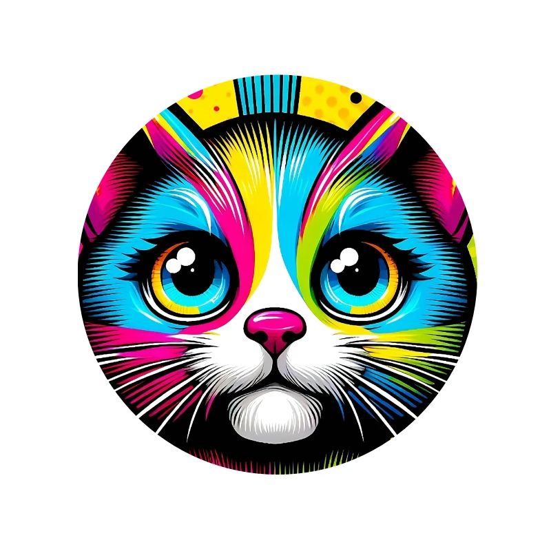 Katze Pop Art