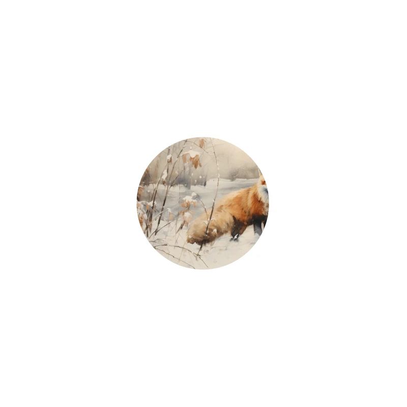 Fuchs Landschaft Schnee