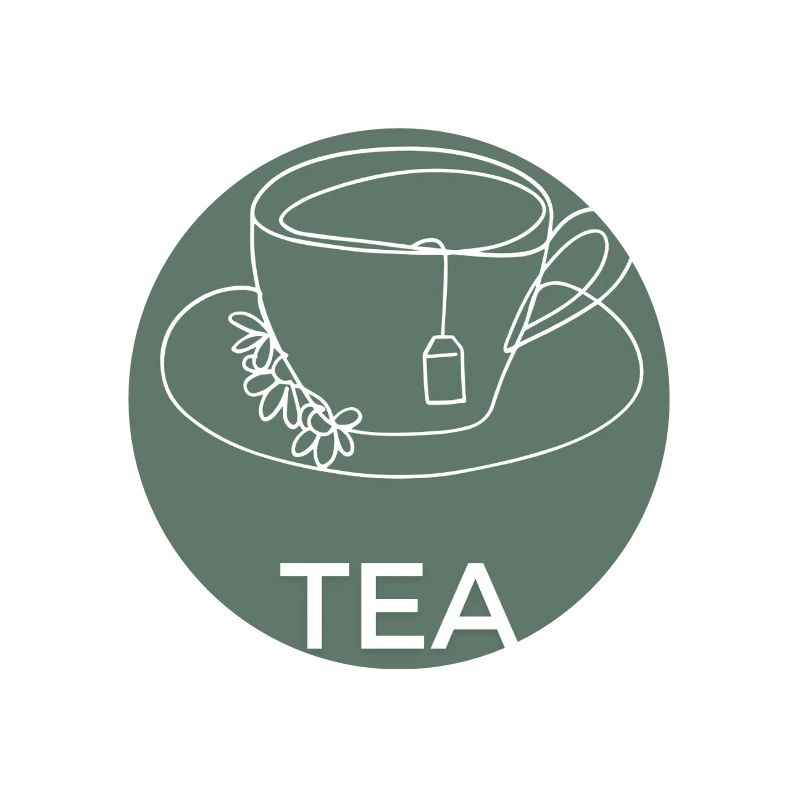 Tea Cup Line Drawing