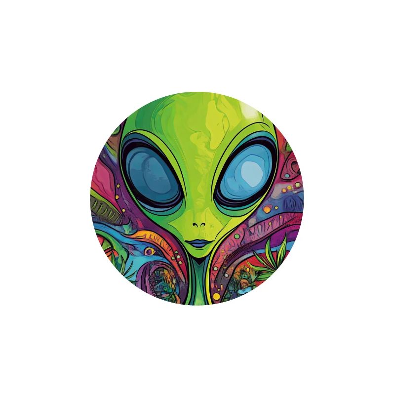 Psychedelic Alien Neon Rush