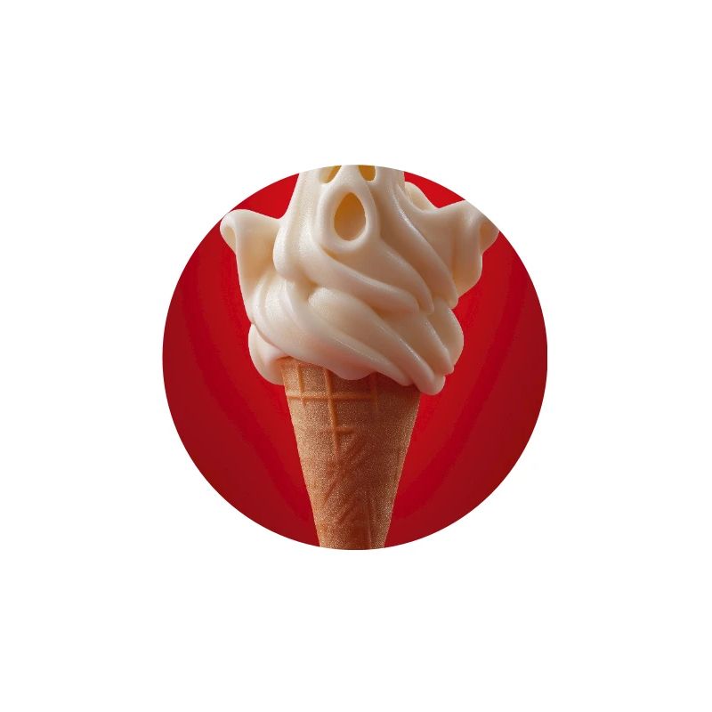 Boo Ghost Cornet de crème glacée
