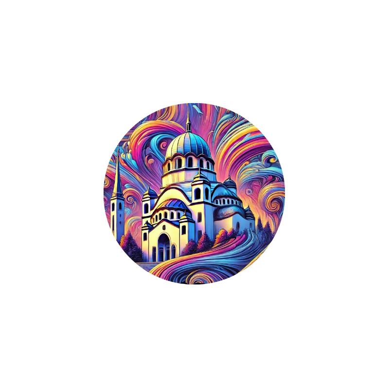 Belgrad Serbien Panorama Design