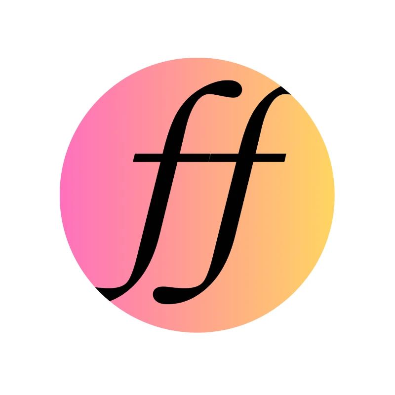 Fortissimo - Musik Monogram Gradient