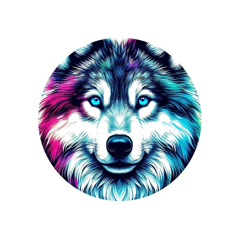 Wolf Husky Dog