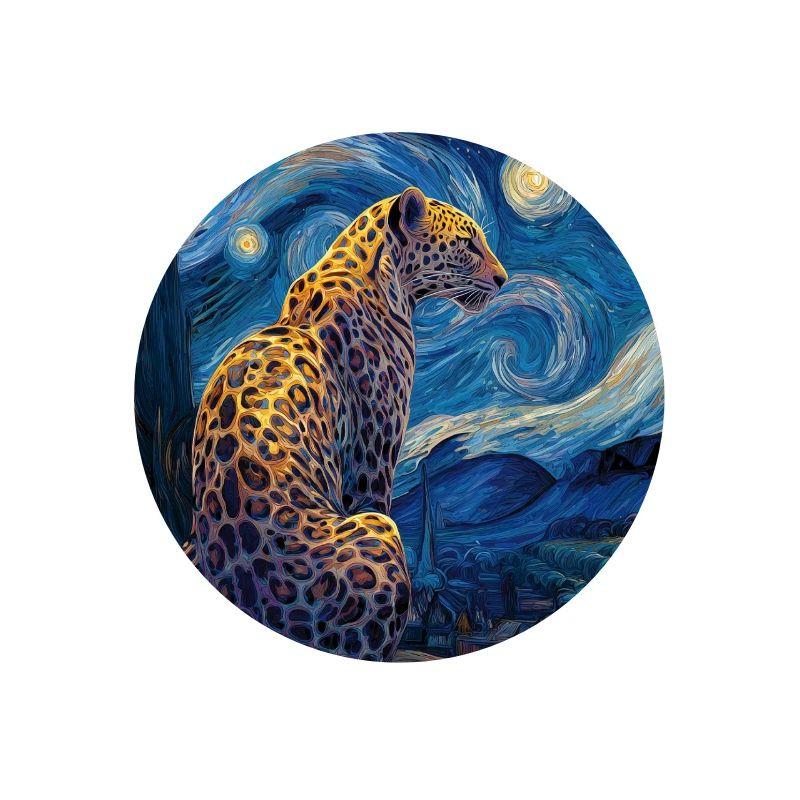 Leopard Van Gogh