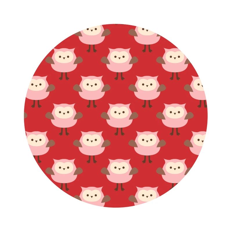 buntes Eulenmuster Eule Eule Eule Geschenkidee