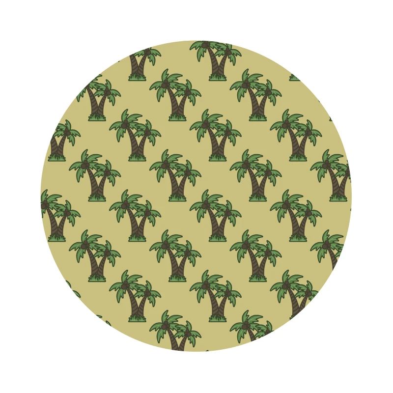 colorful pattern palm tree design gift idea