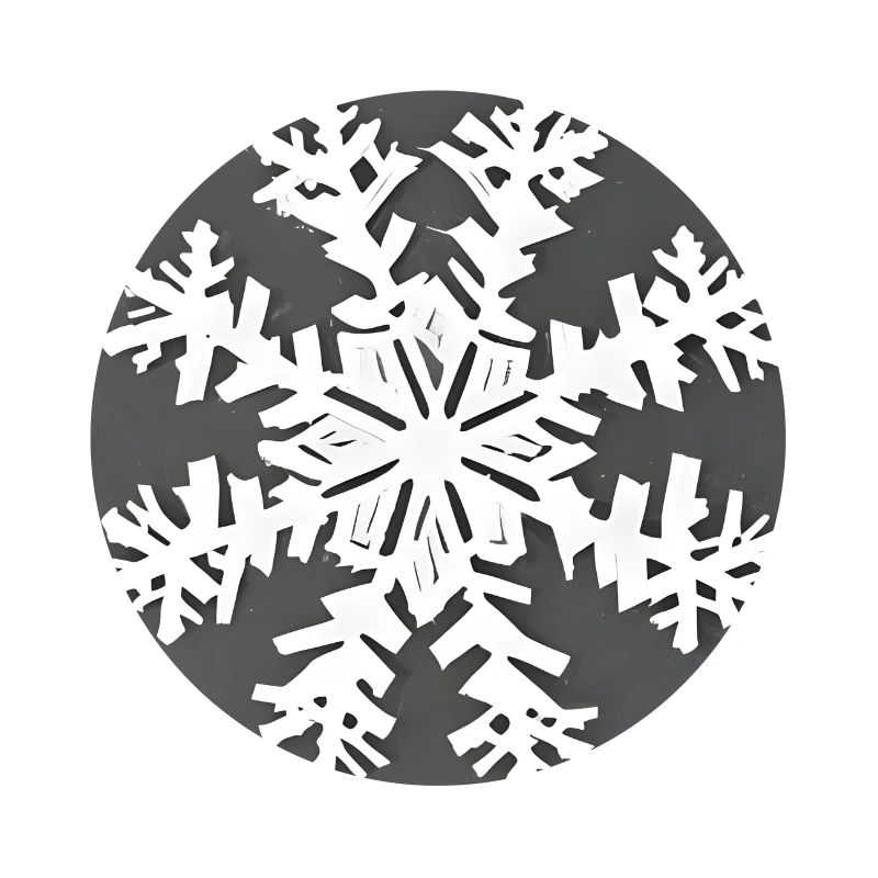 Simple flocon de neige