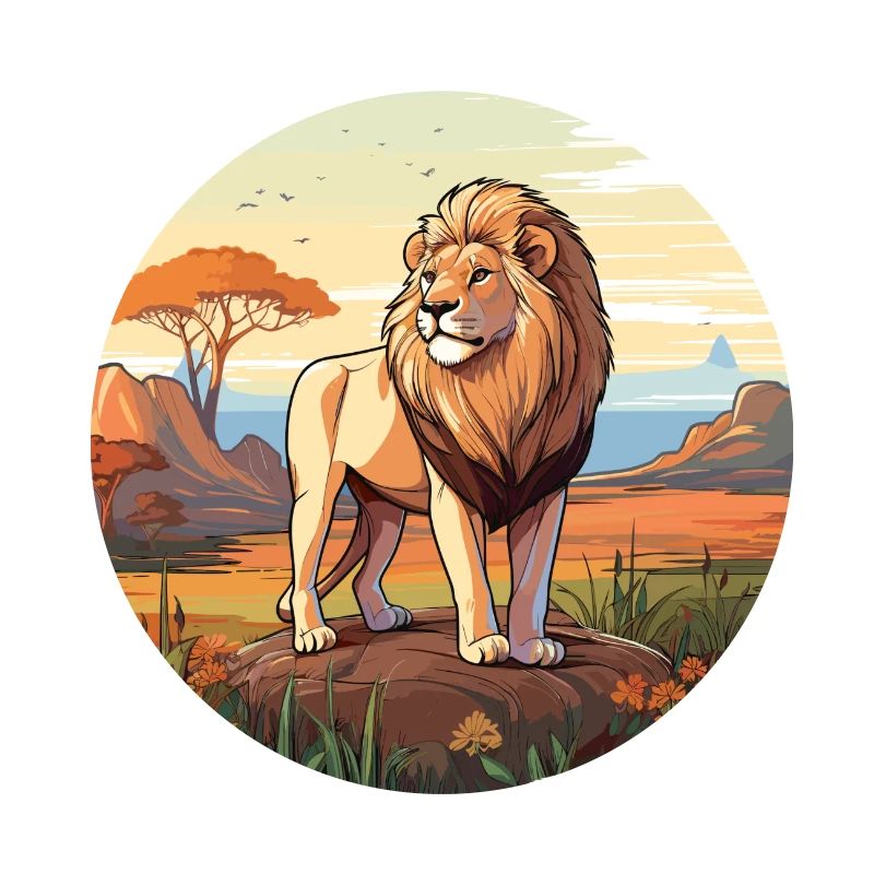Roi de la savane
