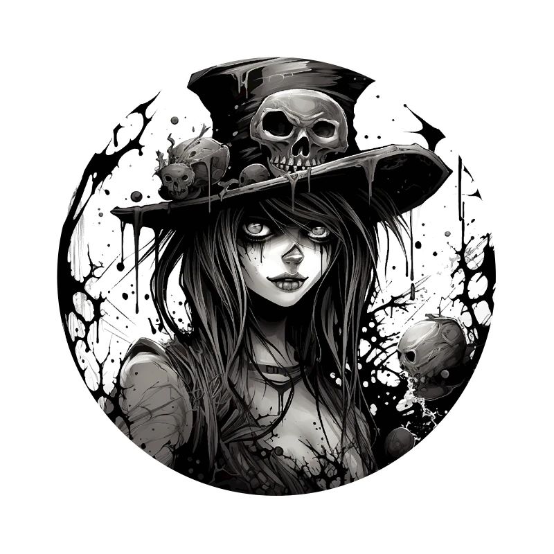 Emo Horrorpunk Mädchen