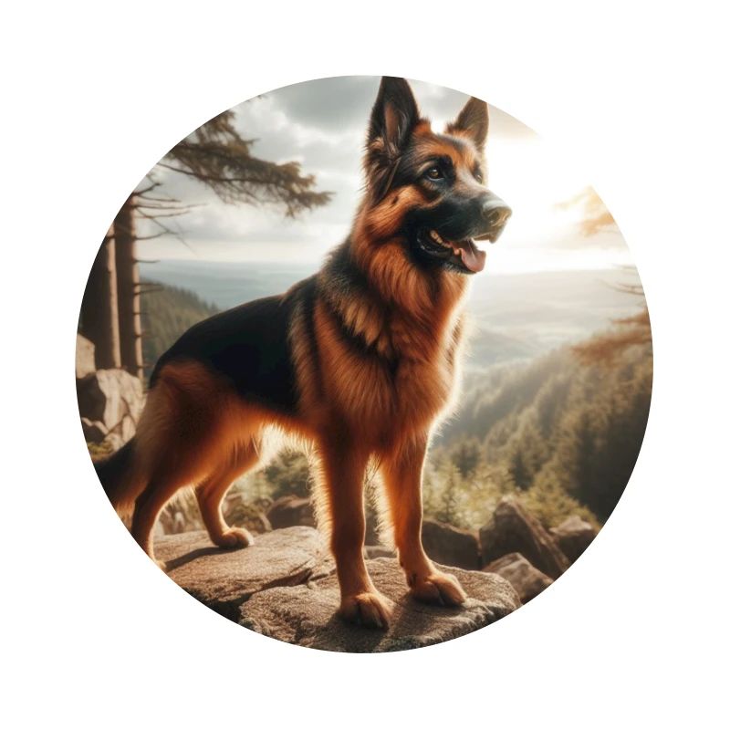 German Shepherd Art