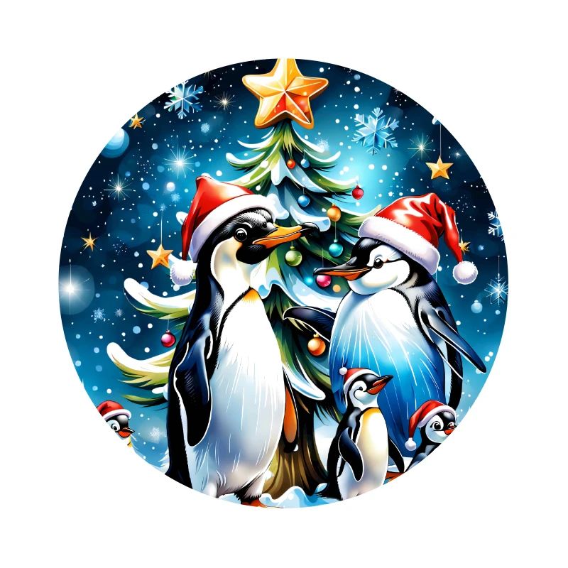 Pingouins mignons